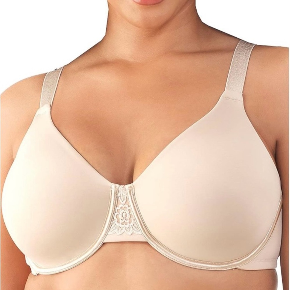 Vanity Fair Beauty Back Smoothing Minimizer Bra - beige